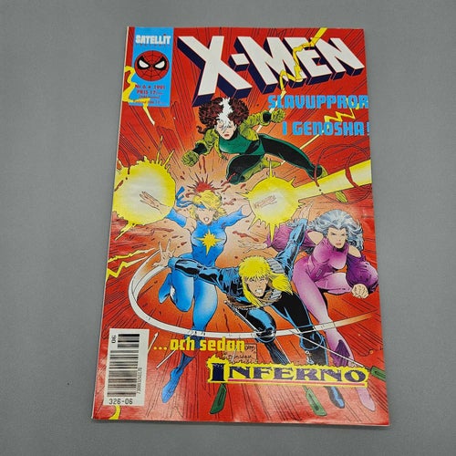X-Men 1991 Nr 6 - Serietidning Marvel Satellit