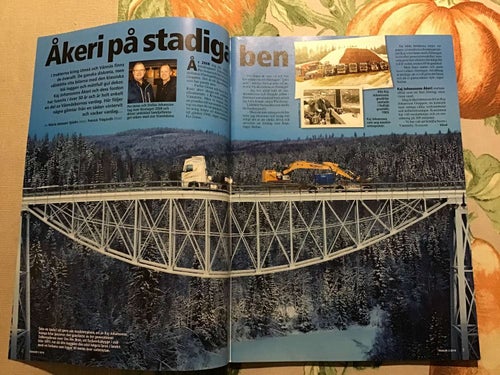 TRAILER NR 3 2016 KAJ ÅKERI VÄNNÄSBY,GRÖDINGEFRAKT AB,HEDVALLS I BORLÄNGE,NORGE