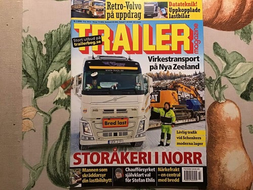 TRAILER NR 3 2016 KAJ ÅKERI VÄNNÄSBY,GRÖDINGEFRAKT AB,HEDVALLS I BORLÄNGE,NORGE