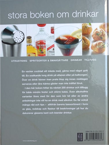 Stora boken om drinkar, Birgitta Rasmusson och Cecilia Lundin, 2012