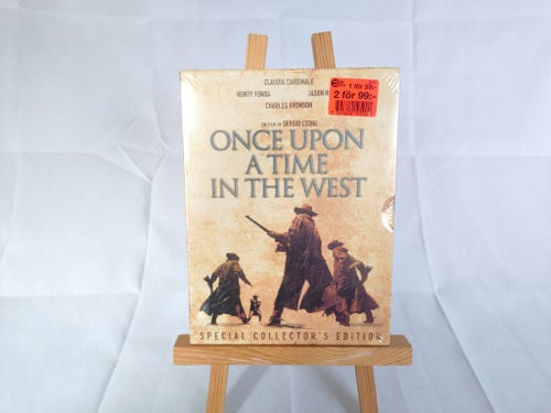 Once upon a Time in the West (2-dvd, Sergio Leone, Bronson) Låg fraktkostnad!