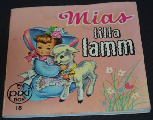 Äldre Pixibok Mias lilla lamm