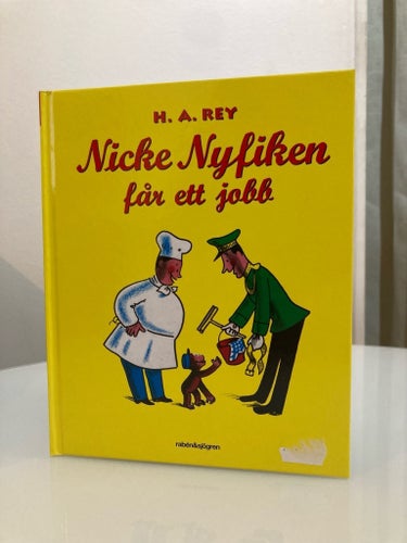 Nicke Nyfiken får ett jobb av H. A. Rey, 1999