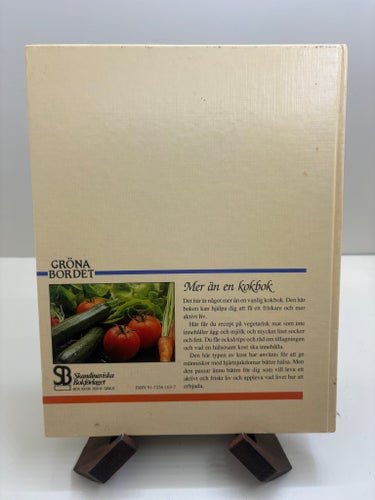 Gröna Bordet – Birgitta Norheim (Skandinaviska Bokförlaget) Vegetarisk kokbok
