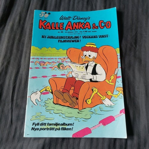 Kalle anka o co 1973 -nr 43