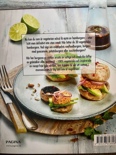 NY! Vegetariska hamburgare