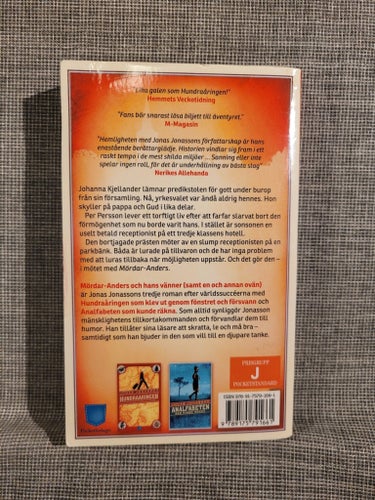 Mördar-Anders och hans vänner (samt en och annan ovän) av Jonas Jonasson, 2015