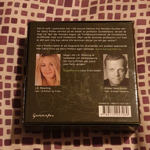 Harry Potter och Halvblodsprinsen av J.K. Rowling, 2006, Komplett Ljudbok