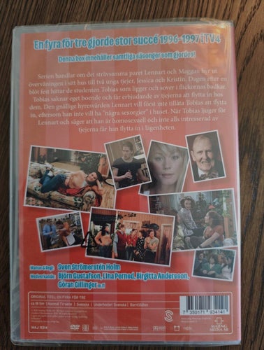 En Fyra för Tre hela serien - DVD Box ny/inplastad