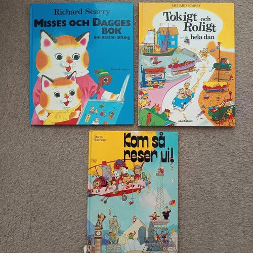Richard Scarry - Misses och Dagges bok om nästan allting, Tokigt och Roligt
