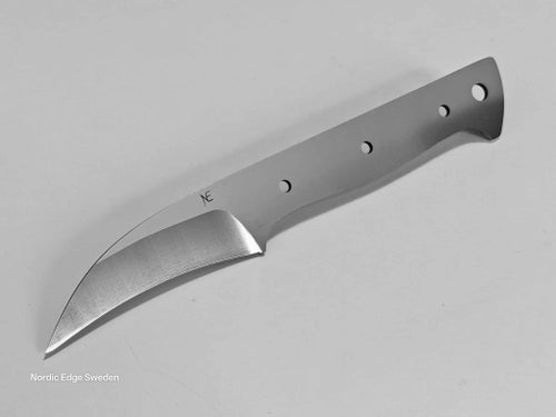 Nordic Edge Svampkniv Fenrir's Fang 80 Knivblad Knivslöjd 440C Rostfri Fulltånge