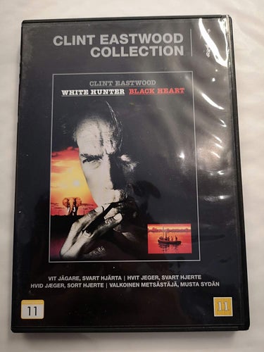 DVD White Hunter Black Heart Clint Eastwood Collection Svensk text TOPPSKICK