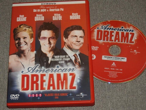 American Dreamz DVD - Hugh Grant - Willem Dafoe - Mandy Moore HYRDVD