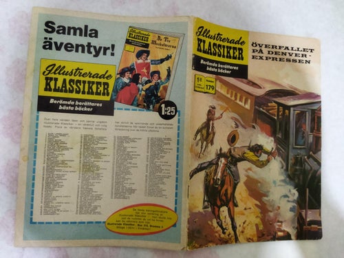 Illustrerade Klassiker nr 179 Överfallet på Denyer expressen. Very Good plus