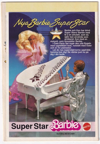 Kalle Anka 1989-43 Orup Poster