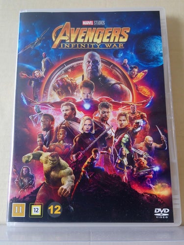 Avengers - Infinity war, Dvd