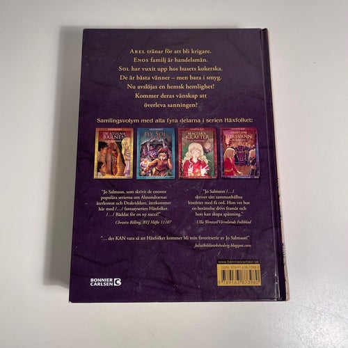 Bok - Jo Salmson, Samlingsvolym Häxfolket del 1 - 4. De stulna barnen, fly sol
