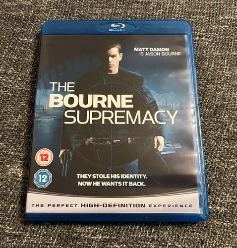 THE BOURNE SUPREMACY (2004) UTGÅVA I MKT FINT SKICK MED SVENSK TEXT!