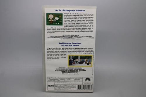 Du är råttfångarnen, Snobben , Lycklig resa, Snobben (VHS)