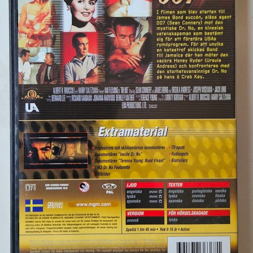 Dr. No - Special 007 Edition DVD