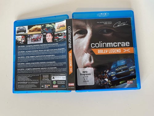 Colin McRae - Rallylegenden - - engelsk text
