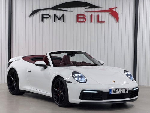 Porsche 911 Carrera S Cabriolet 992 Sv-såld Sportavgas Sport-Chrono