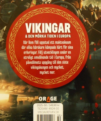 VÄRLDENS HISTORIA: VIKINGAR 2 SPECIAL nummer 2025