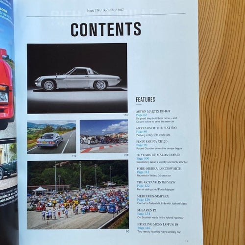 Octane tidning #174 december 2017 - Aston Martin DB4GT