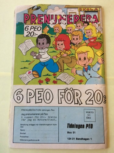Peo nr 15 från 1978