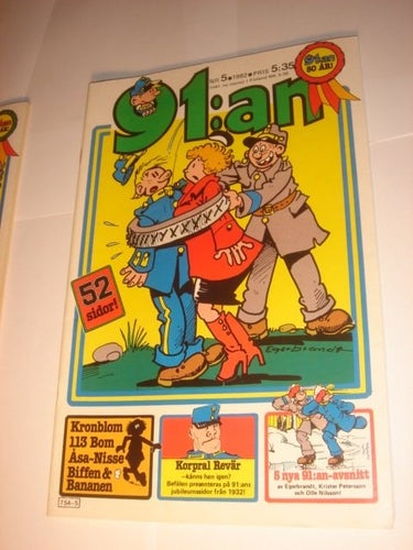 91:an (svensk) NY OLÄST Nr 5 1982
