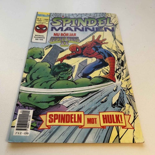 Spindelmannen nr 9 1989, samlarex! FN