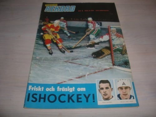 Tidningen Rekord Rekordmagasinet 1962 nr 6