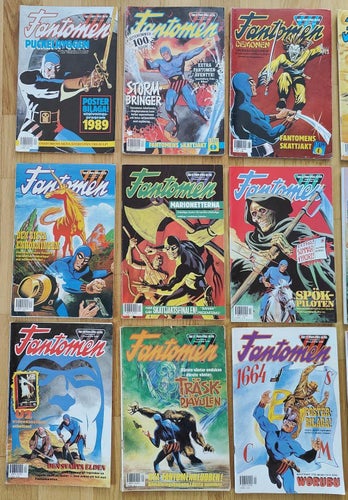 Fantomen / 1989 / 15st / Bra begagnat skick