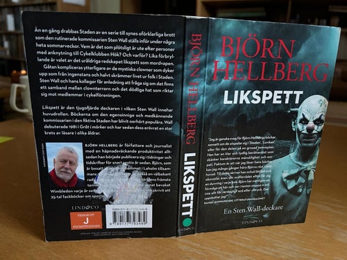 Likspett av Björn Hellberg, bok, SM, Very good