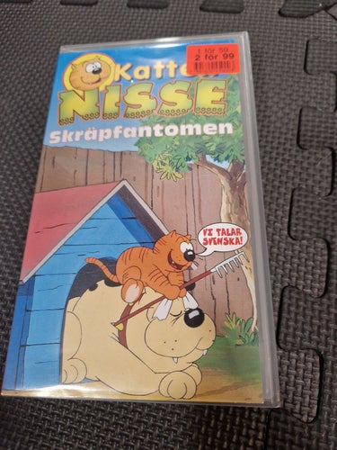 Katten Nisse skräpfantomen - VHS