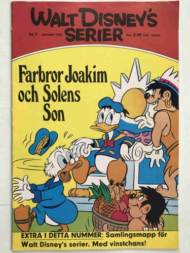 Walt Disney´s Serier - 1972:1 FN