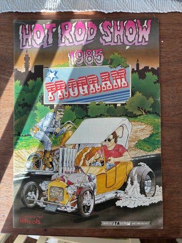 Hot Rod Show Program 1985