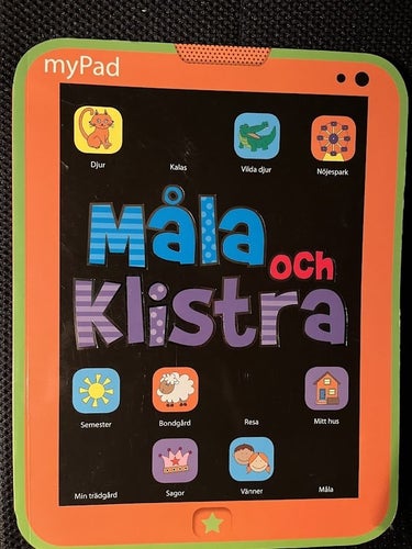 Måla och klistra. myPad