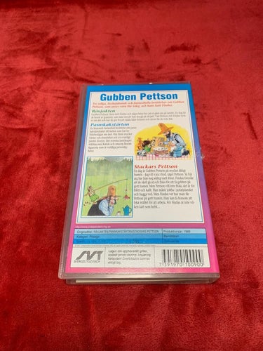 Gubben Pettson & Rävjakten, VHS! (Svensksåld)
