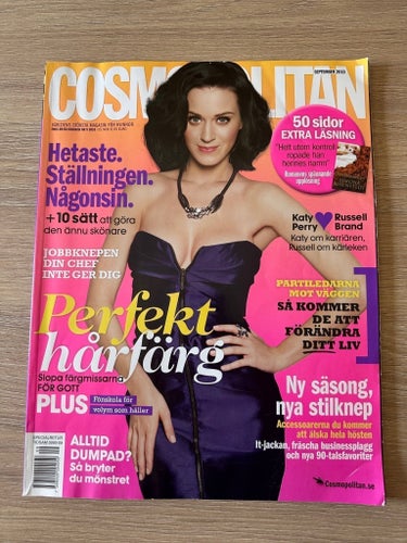 Cosmopolitan - September 2010, nummer 9, omslag: Katy Perry