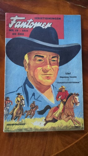Serietidningen Fantomen Nr 19, 1951