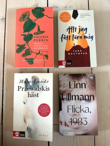 Färskt vatten till blommorna Allt jag fått lära mig Przewalskis häst Flicka 1983