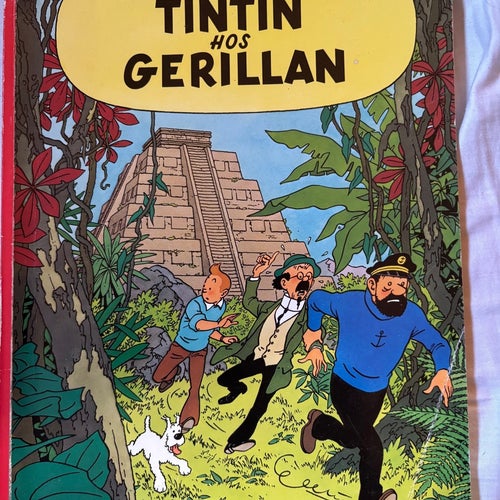 Tintin hos gerillan av Hergé, okänt publiceringsår