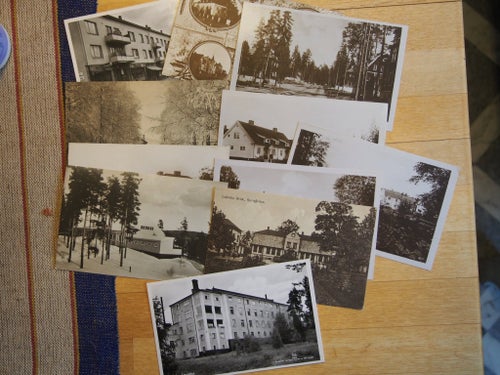 Gamla Vykort Från Ludvika 10 Stycken Dom Flesta Oskrivna