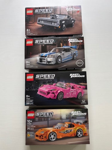 LEGO® Speed Champions – Fast & Furious-serien (komplett samling)