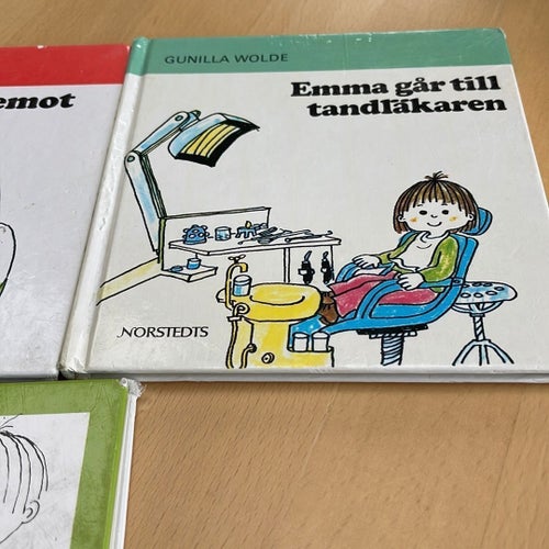 Gunilla Wolde - Totte bygger Emma går till tandläkaren och Emma tvärtemot