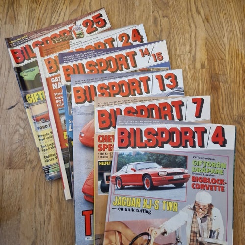 Bilsport 1987-88