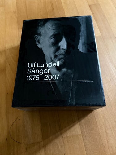 Ulf Lundell Sånger 1975-2007. Oöppnad.