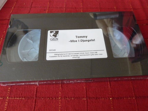 TOMMY - VILSE I DJUNGELN! , VHS, FILM