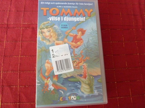 TOMMY - VILSE I DJUNGELN! , VHS, FILM